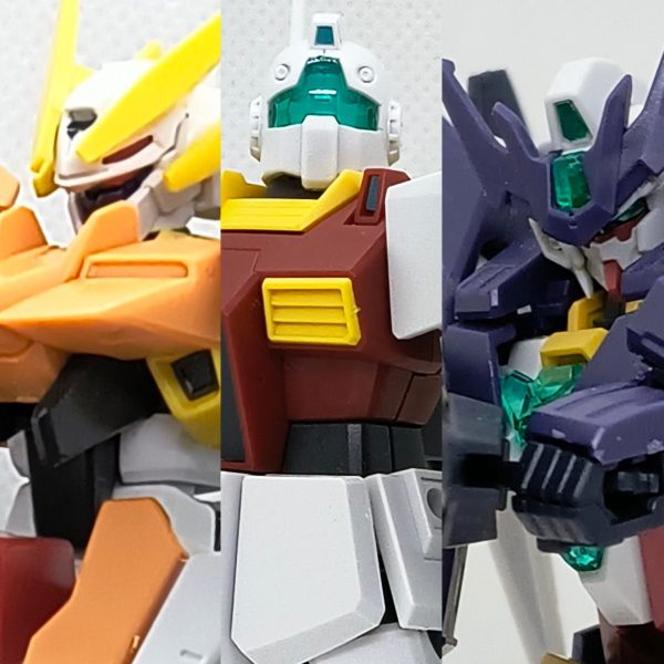12月に作った素組みガンプラ ハルート(最終決戦) ジムII ユーラヴェン
