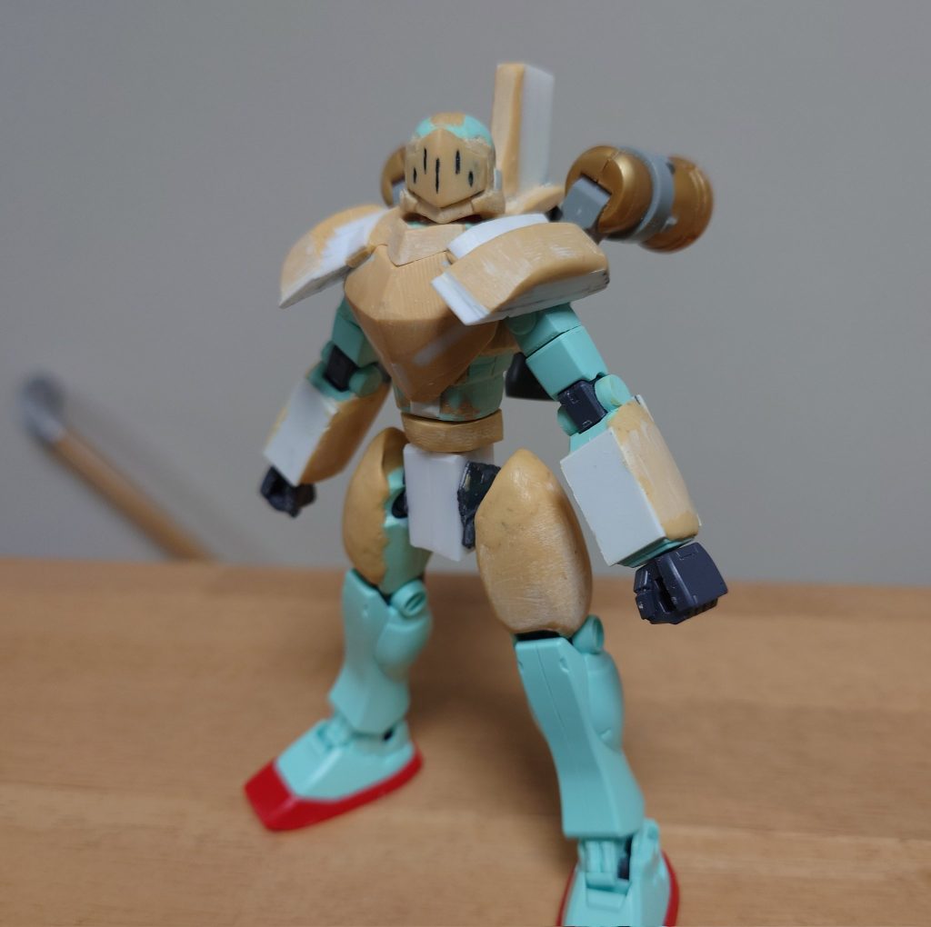 途中経過2．一応まだジムの原形はとどめてる。