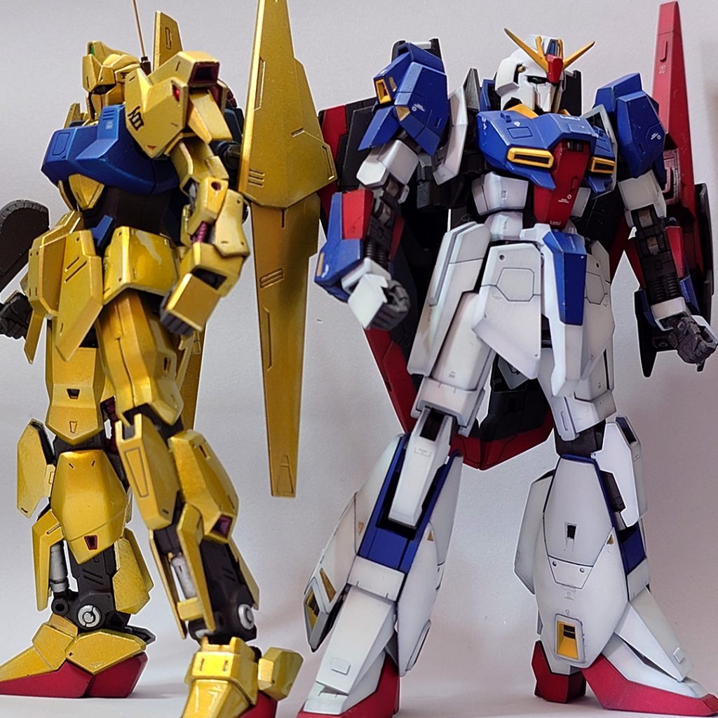 百式と。2機揃うとなかなかいいですよね～ここのところ過去作が続いておりまして...来年は新作頑張ろうと思います。&nbsp; &nbsp;