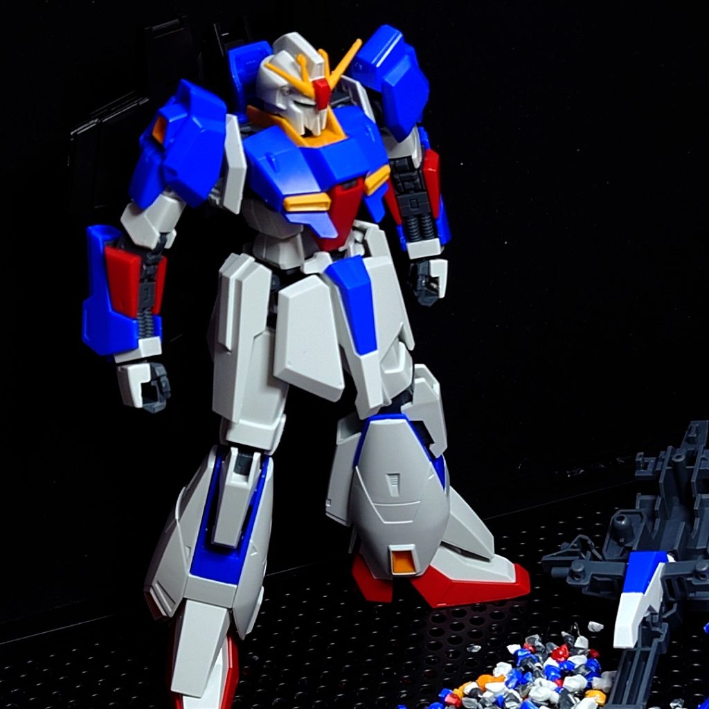 仮組み状態。ノーマルでもけっこうエッジが出ていてかっこいいですね～&nbsp; &nbsp;