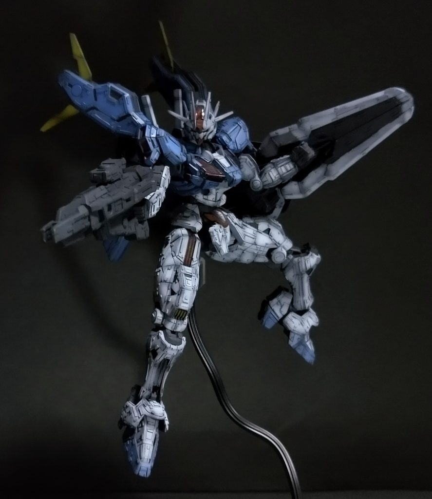 前回フラットブルーで塗装して、暗すぎて大失敗しましたので、ライトブルーでマックス風塗装しました🤣