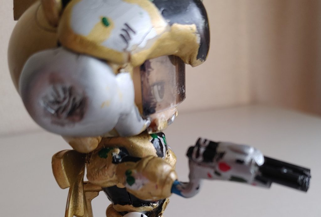 武器▪ジークショット。ランナー、エポキシパテ製。