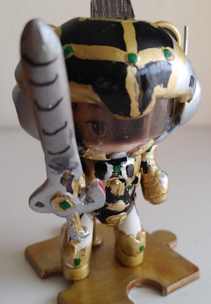 同じく武器▪ジークソード。ランナー、プラ板、エポキシパテ製