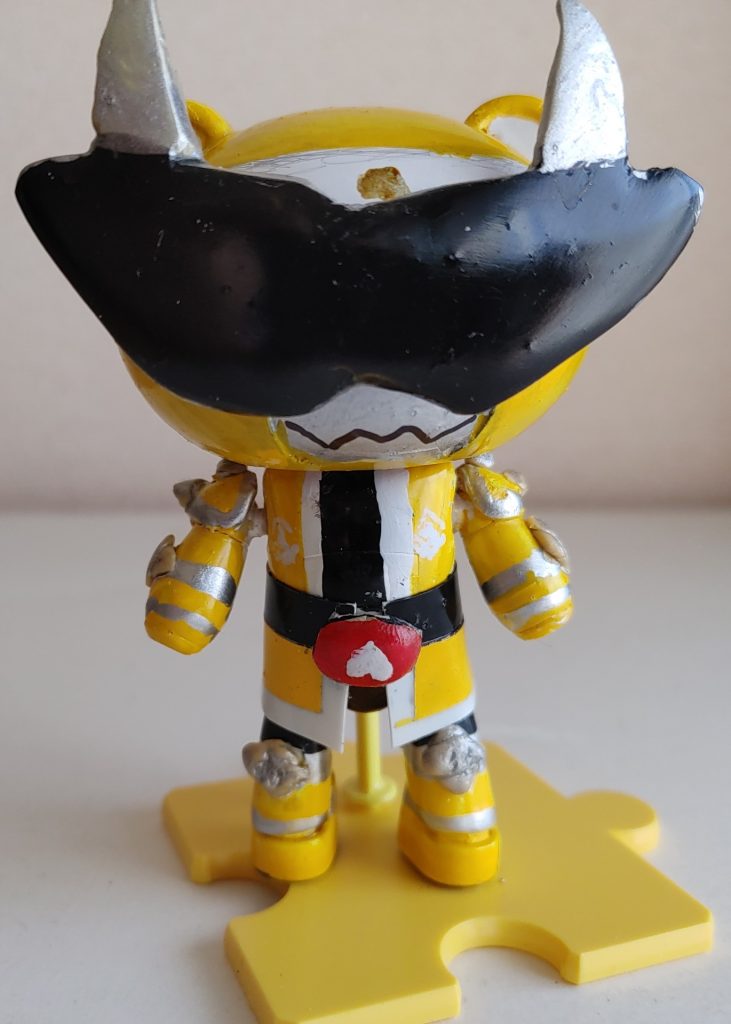 正面。ゴーグルがちと大きい？でも、可愛い？？