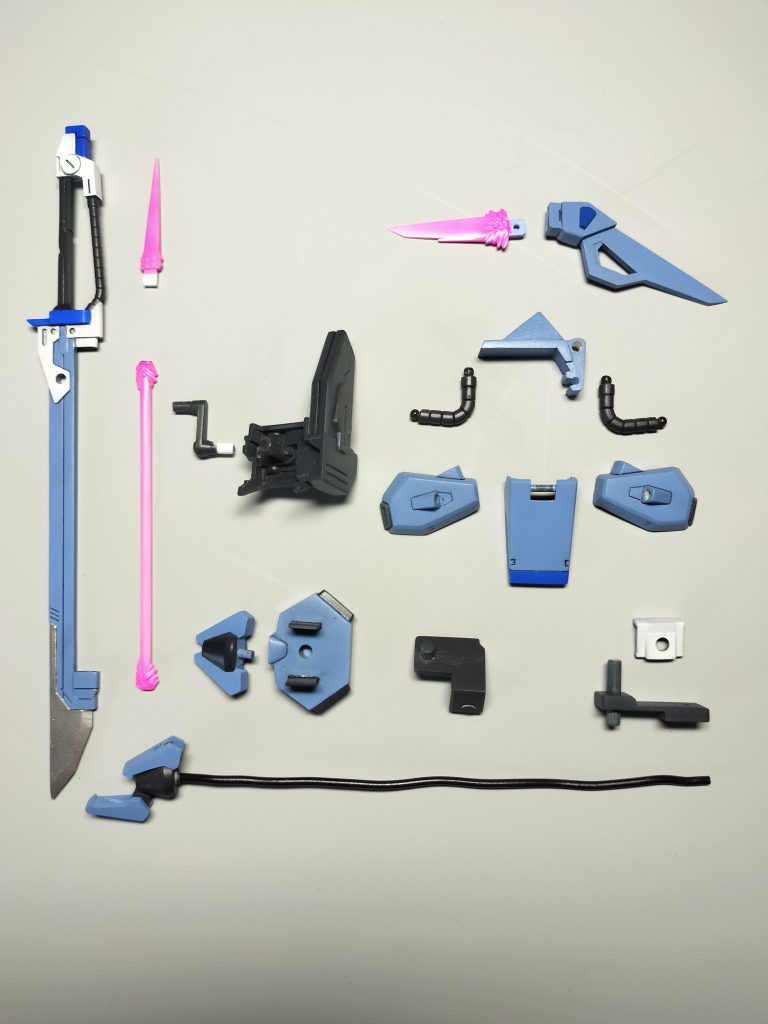 ソード＆ランチャーはコレクションシリーズとEX付属の改造パンツァーはオプションパーツを参考に改造