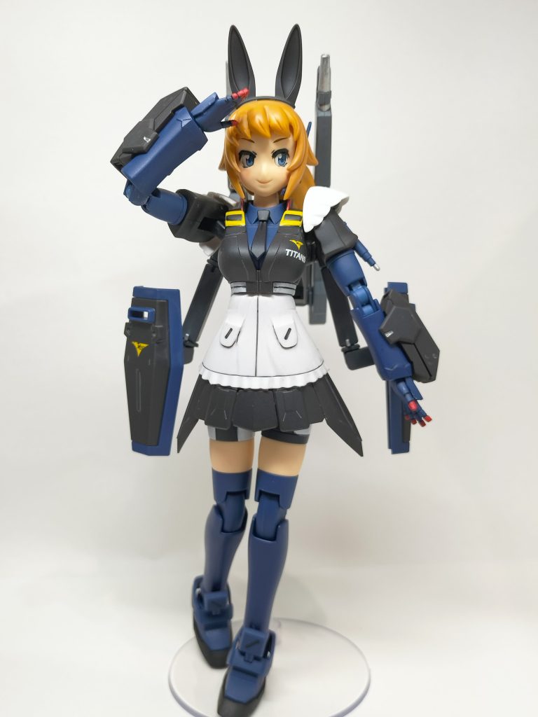 何と言っても美プラでありつつ、HG✨️歴としたガンプラなんですよね(gundam-kao6)