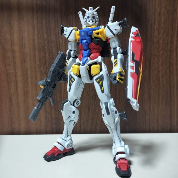 白いガンダム(素組み)