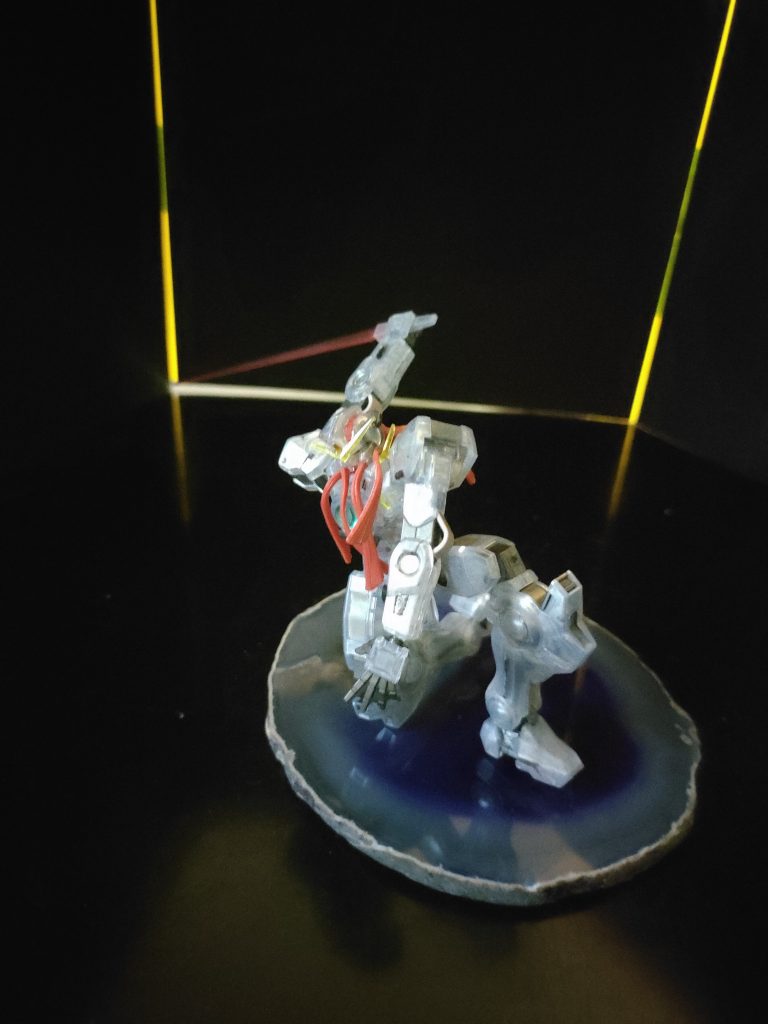 飛天御剣流かな(gundam-kao6)？内部をシルバーにしてます（毎度のこと）