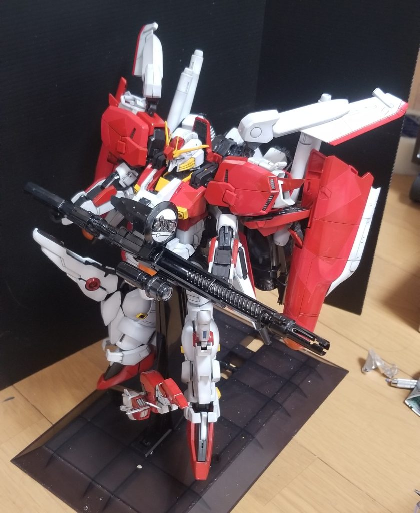 MG Ex-Sガンダム　v1.0–3枚目/制作者：nabewobilly