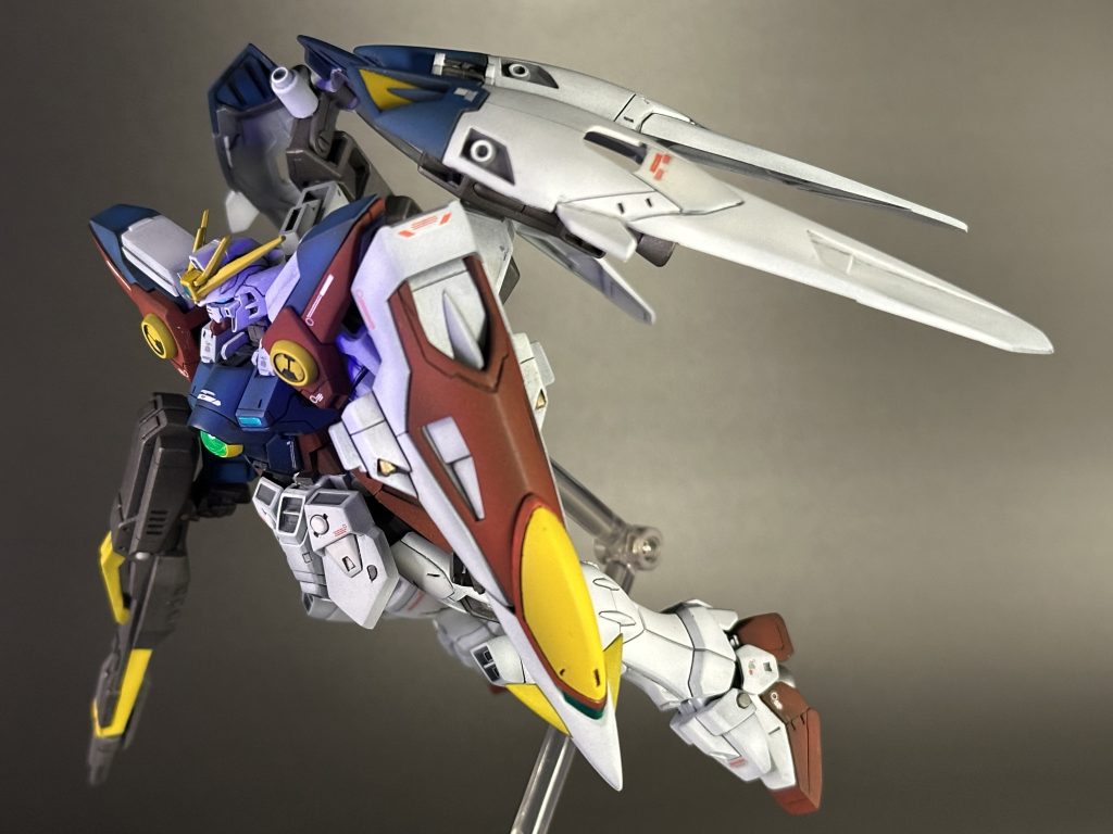 【HG】ウイングガンダムゼロ TV ver. 黒立ち上げグラデーション風–6枚目/制作者：O846