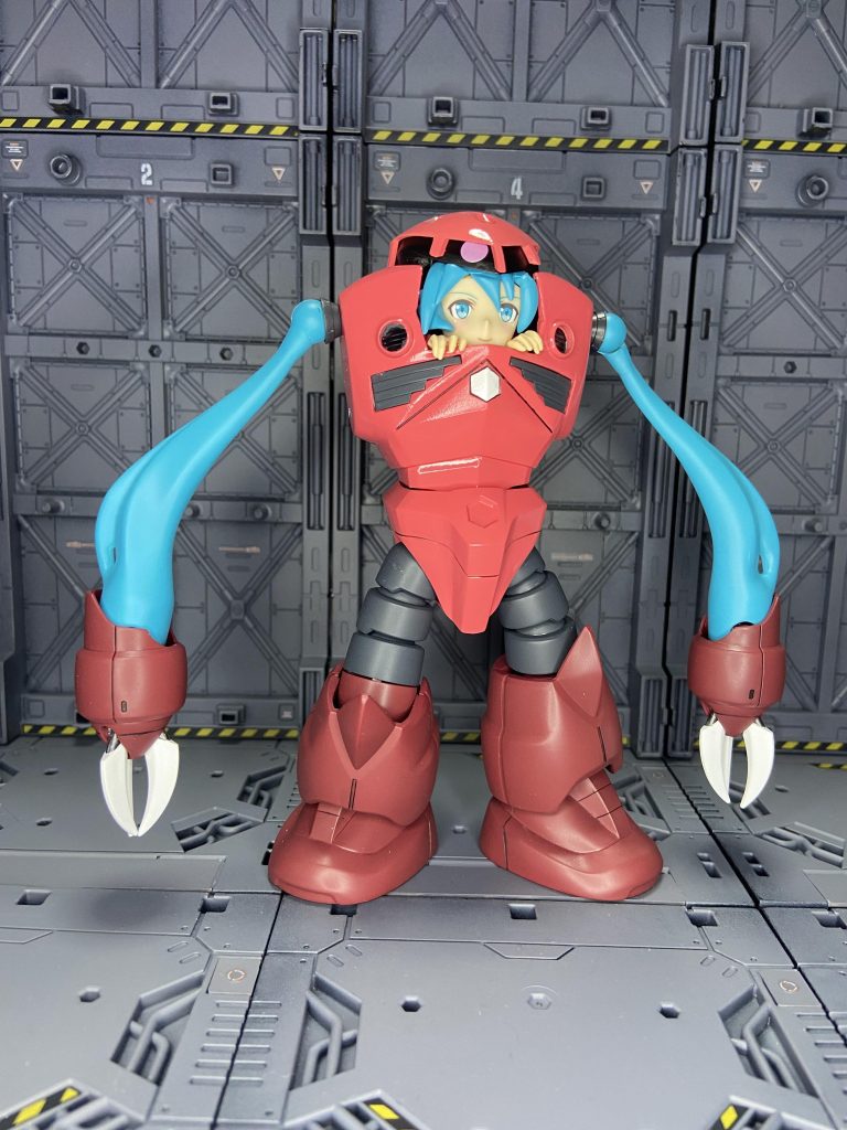 HGズゴックを着た初音ミクです!