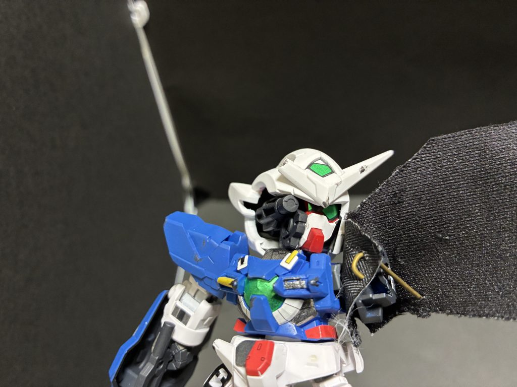 お恥ずかしい加工箇所アップ(zaku-kao10(zaku-kao10)