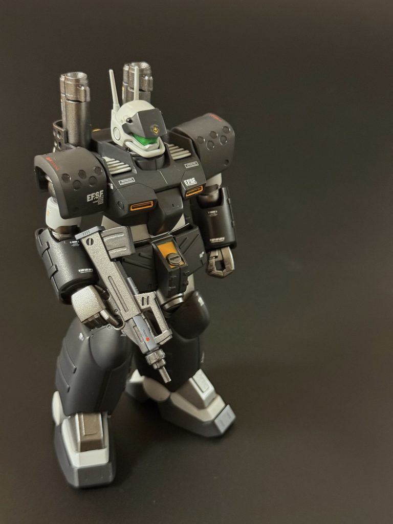 リド・ウォルフ専用機といえば…ジムスナイパーⅡですが、ノーマルキットを積み込んじゃってます💦ジムスナイパーⅡはまたいずれ制作していきたいと思います。若かりし頃、ゲームでよく使ってたリド・ウォルフ！まずはガンキャノン量産型に挑戦しましたw