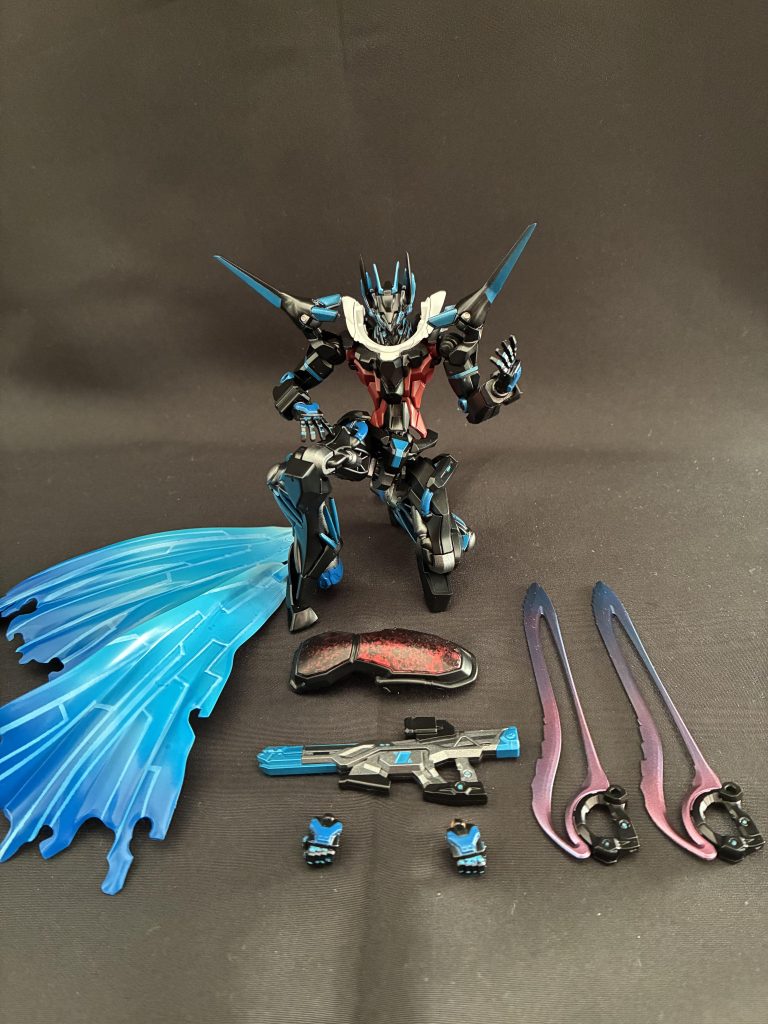 武装類ビールライフル　ビームサーベルx2シールドマントx2