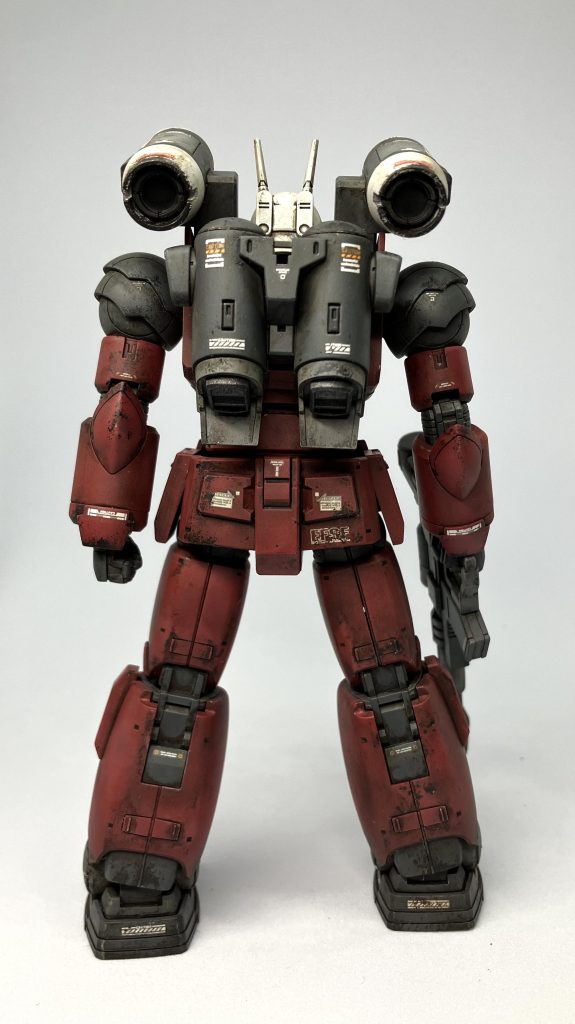 ウェザリングは加減が難しいですね💦