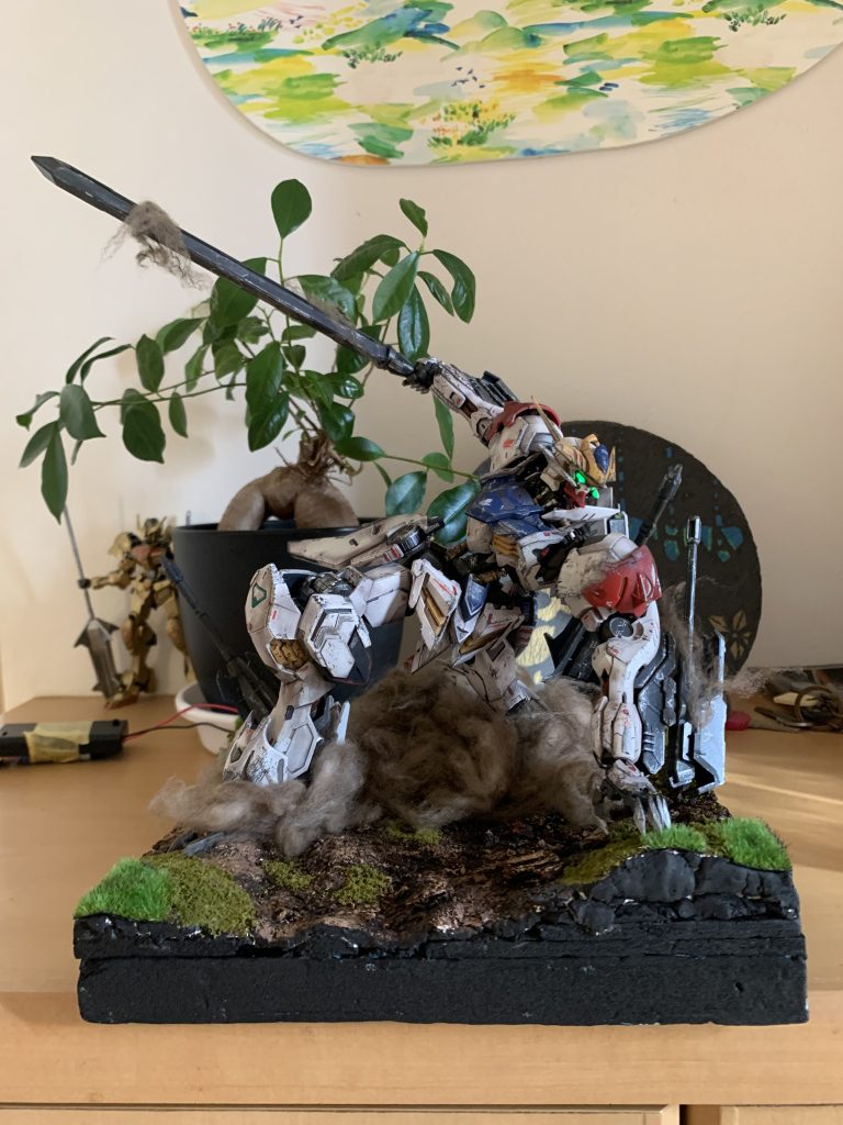 MGガンダムバルバトスルプス　ジオラマ