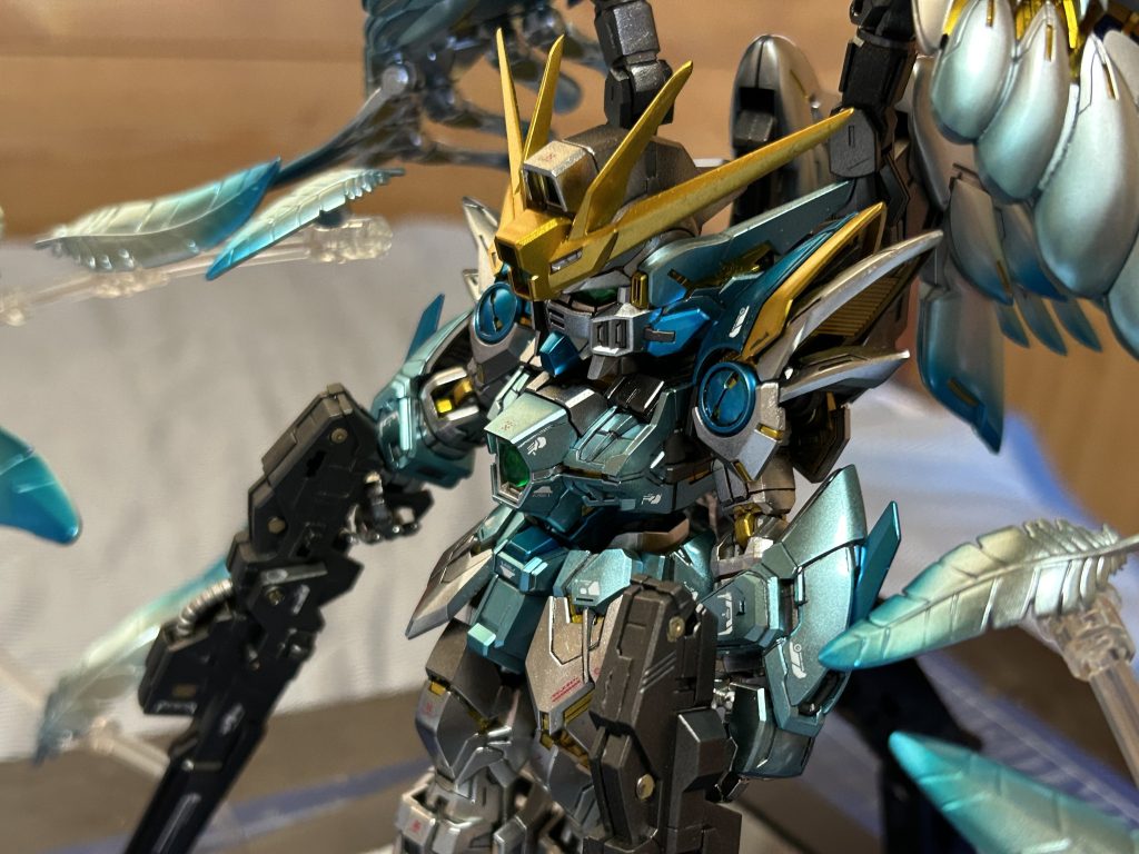 R G用のセラフィムフェザーを使用