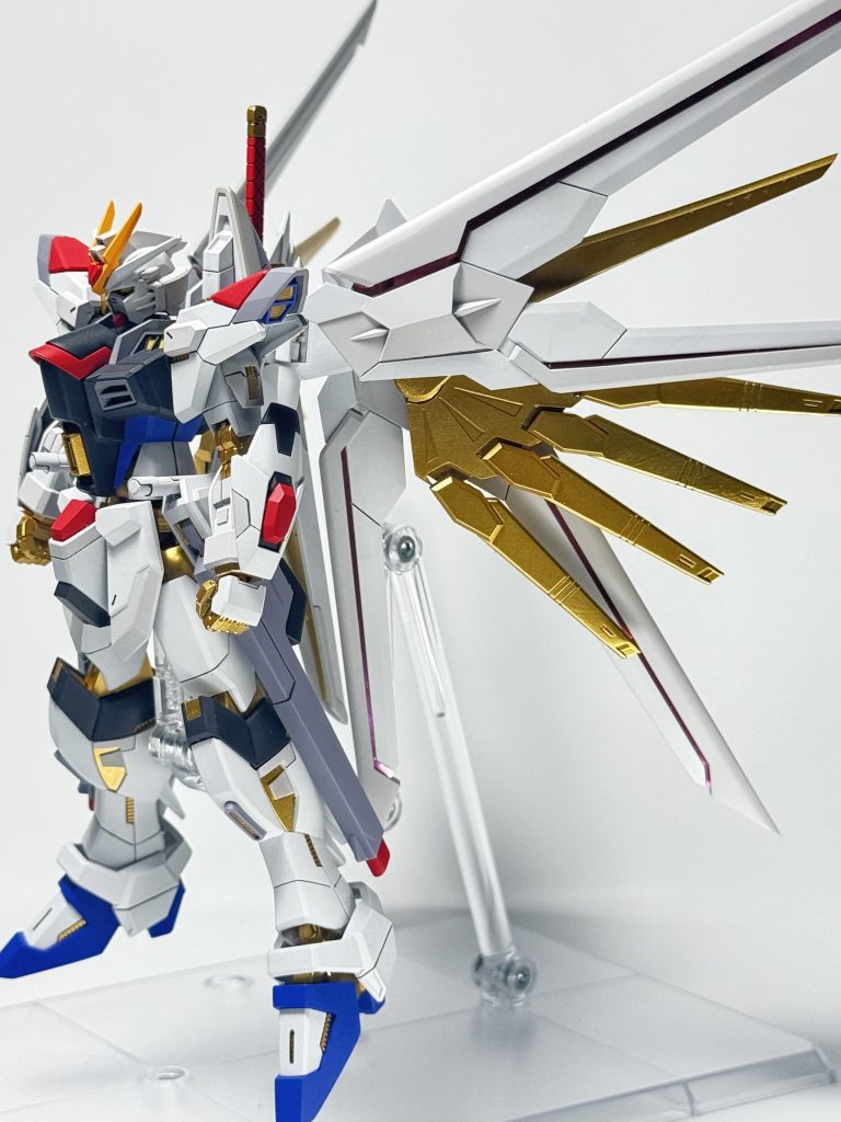 羽根は全部3ミリ延長しています。