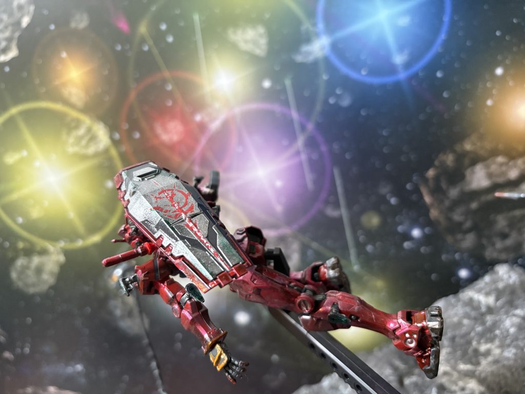 赤いガンダム　キャンディ塗装（風）–9枚目/制作者：ボスザル