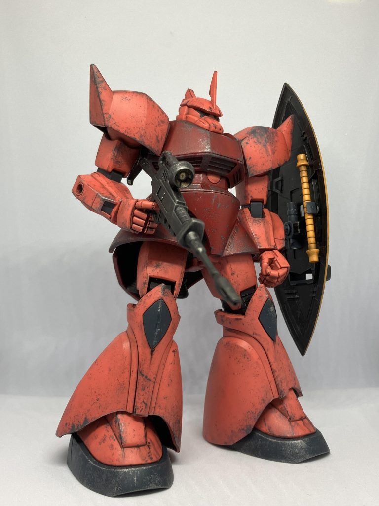 HGシャア専用ゲルググです–2枚目/制作者：ヒロタカ