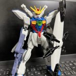 可動改修に関わらなさそうな箇所を合わせ目消しのために接着。ビームマシンガンの銃口[…]