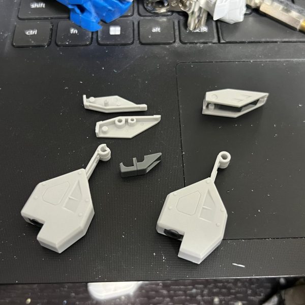 1/100 GXディバイダー　スラスター加工