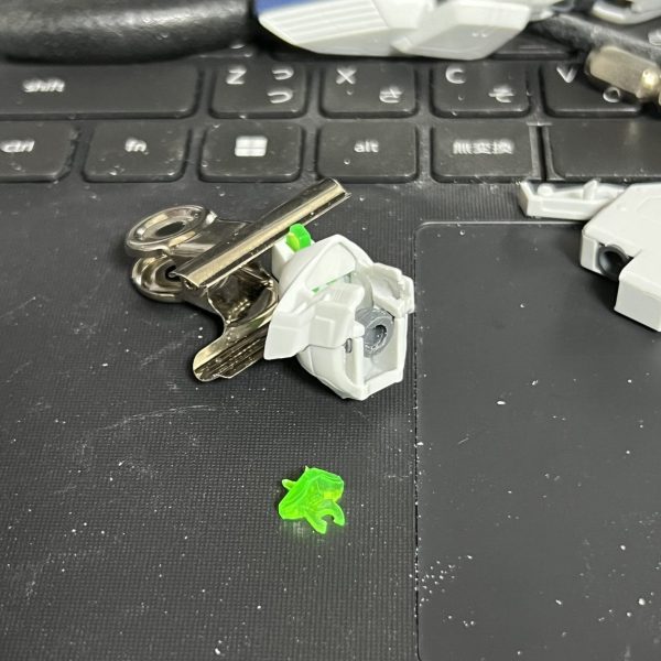 1/100 GXディバイダー　頭部後ハメ加工