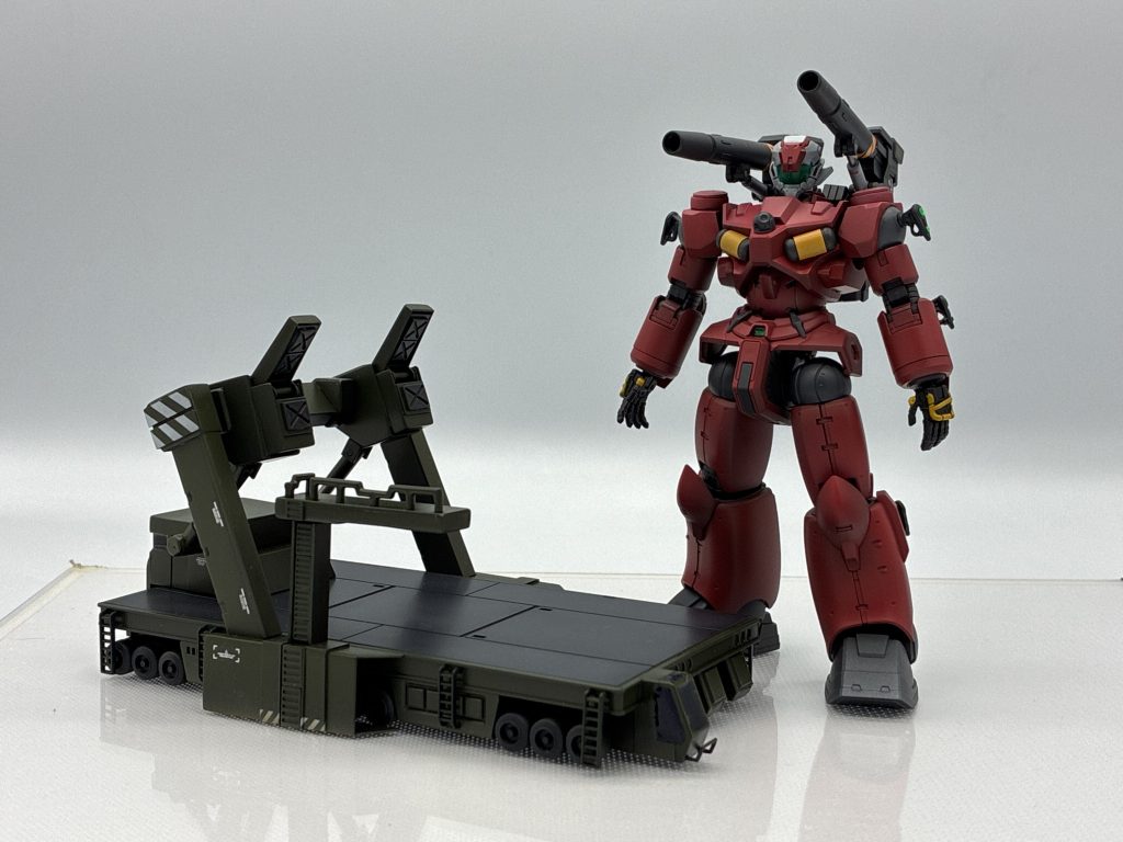塗り替えだけのガンダムはともかく、ここからはキットが無い…ので、無いものは作るの精神です。
