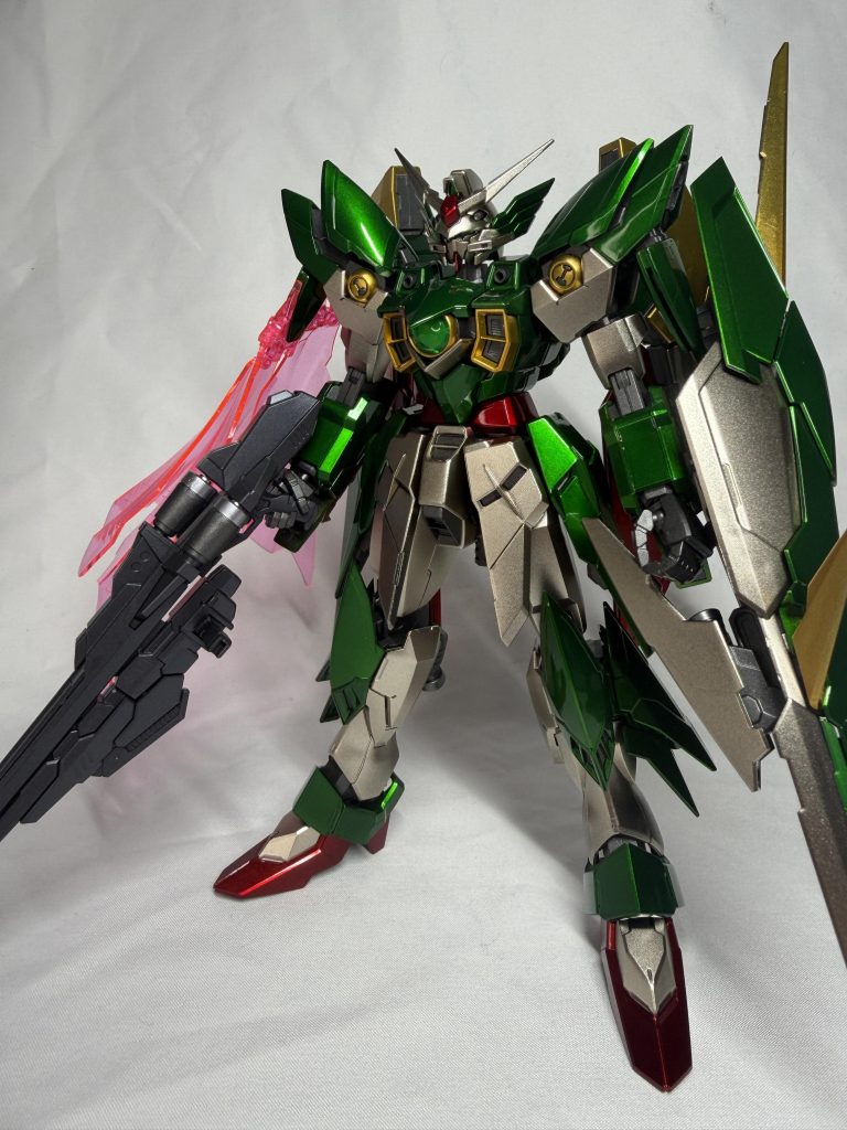 キャンディーグリーンとメタリックベージュがいい感じでマッチしたと思ってます。