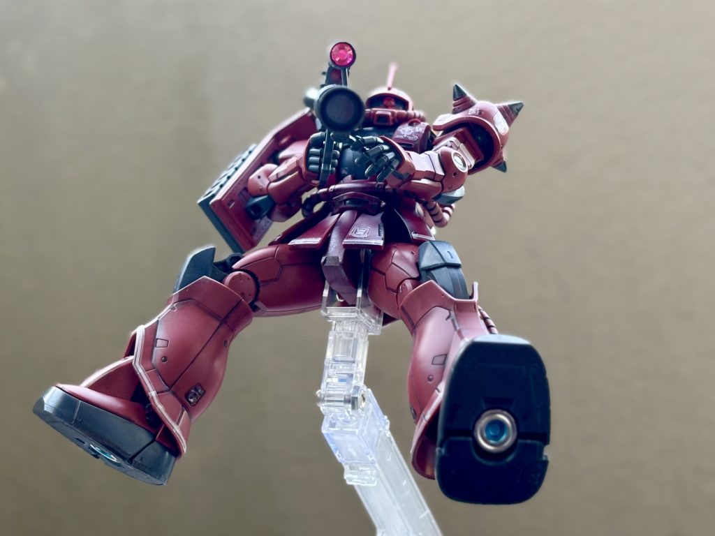 HG 1/144 シャア専用ザクII 赤い彗星Ver.–5枚目/制作者：mal__tese