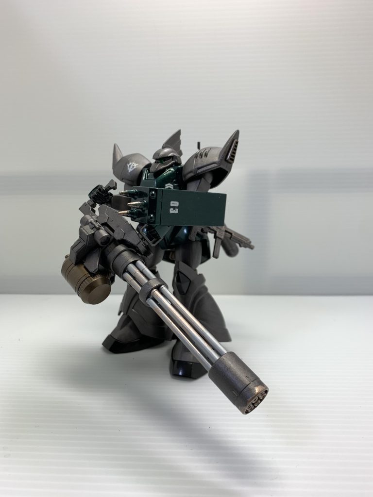 宇宙ならジャイアントガトリングも使いこなせるはず。