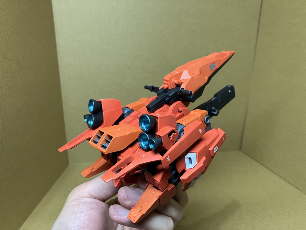 バーニア内は共通でメタリックです。