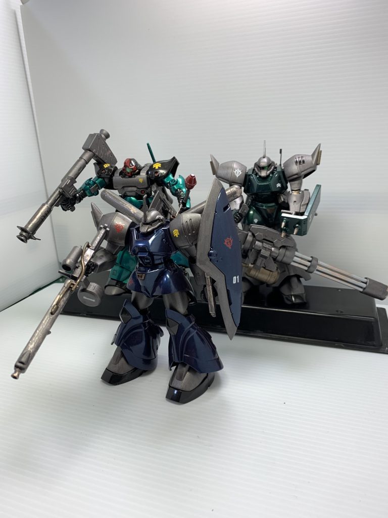 星の屑作戦・連邦軍観艦式襲撃小隊–3枚目/制作者：ゆたおいちゃん