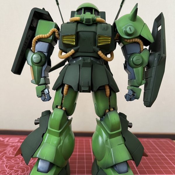 ザクはやっぱり緑に限る！