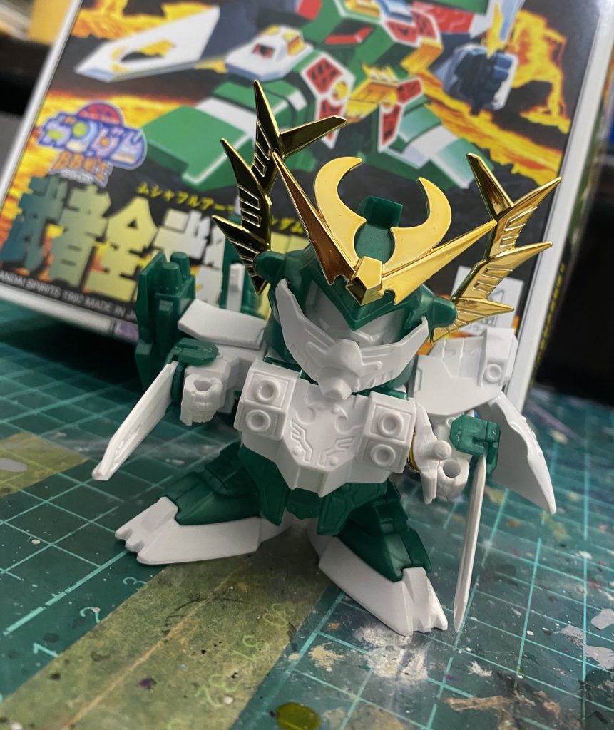 パチ組みです。年内の制作はこれで最後になります。最後までご覧いただき、ありがとうございました♪( ´θ｀)ノみなさま、良いお年をお迎えください(*´∀`)♪