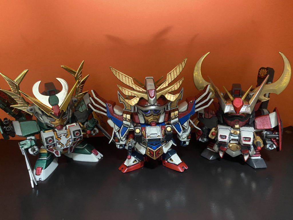 強化形態！！マッシブでカッコいい！！三人並ぶと威圧感がすごいです👍