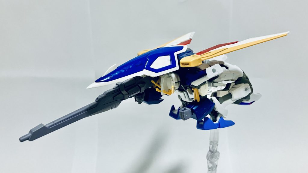 室内形態です。背を低くすることで、天井の低い地域を安定して浮上できる形態になります。