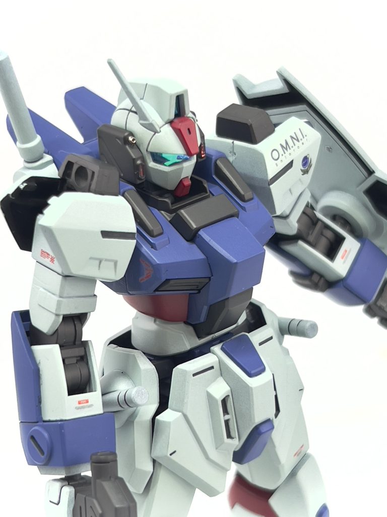 某雑誌風の角度で。セイ君の作るビルドシリーズのガンプラはSEED系と親和性が高いので母体として使いやすくて便利ですねー