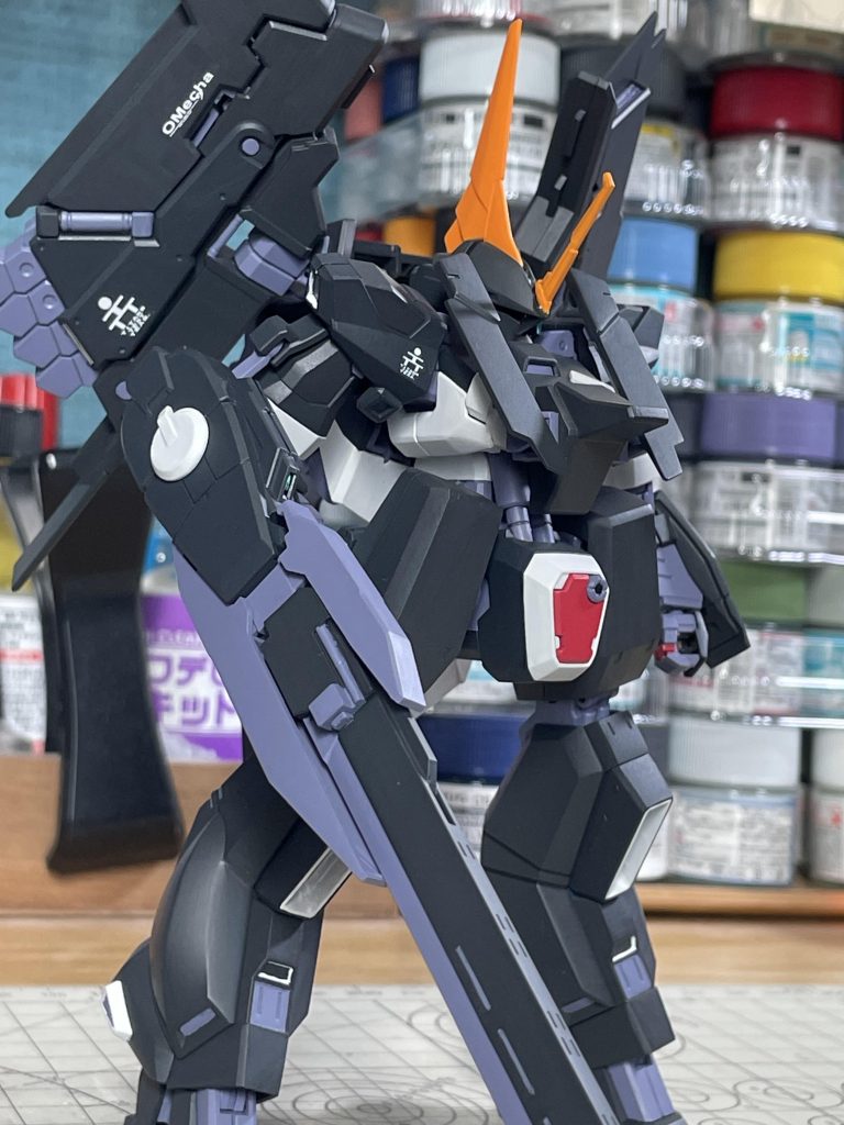 ビームライフルのロングバレルもネオジム磁石接続です。