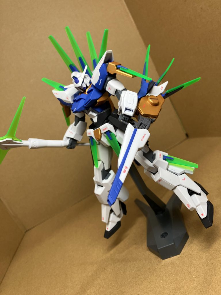 グリップが下から出てくるよう、上下逆に使っています。