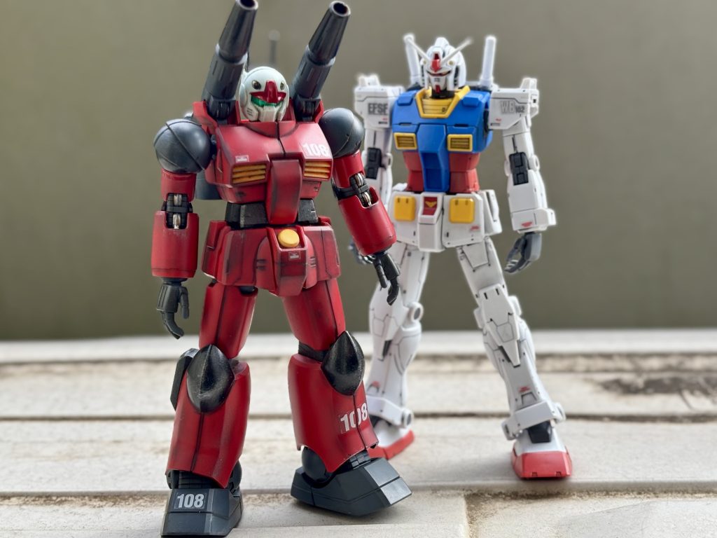 ガンダムと一緒に