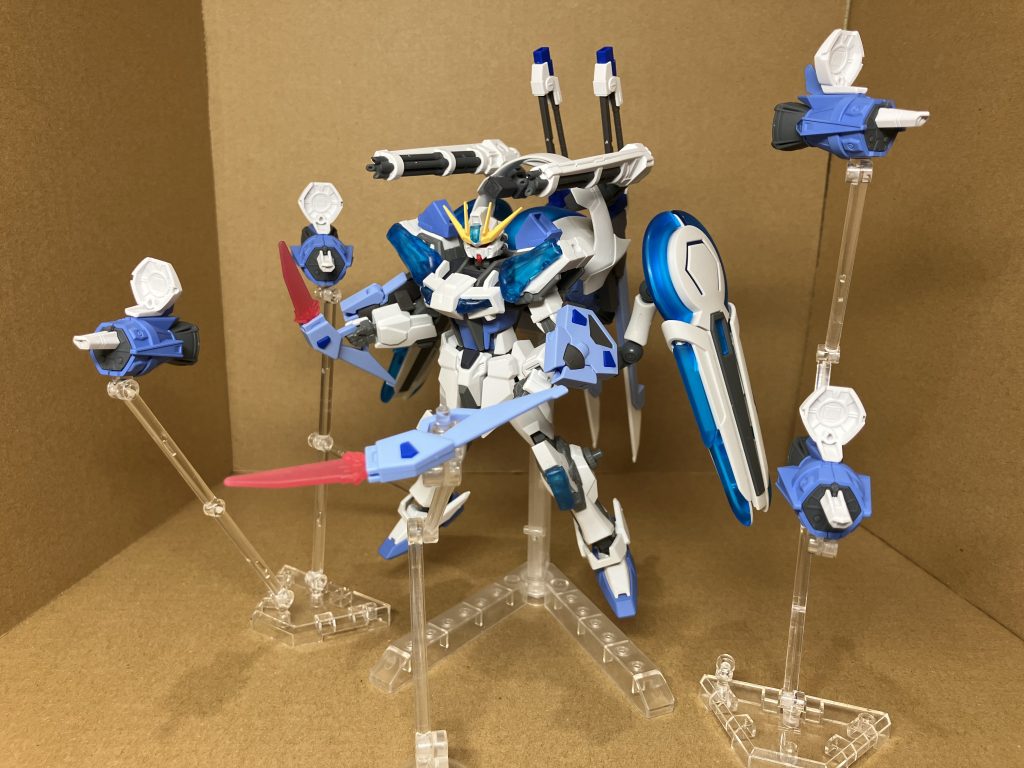 マイダスメッサーとガンバレルでトリッキー要素のつもりです。