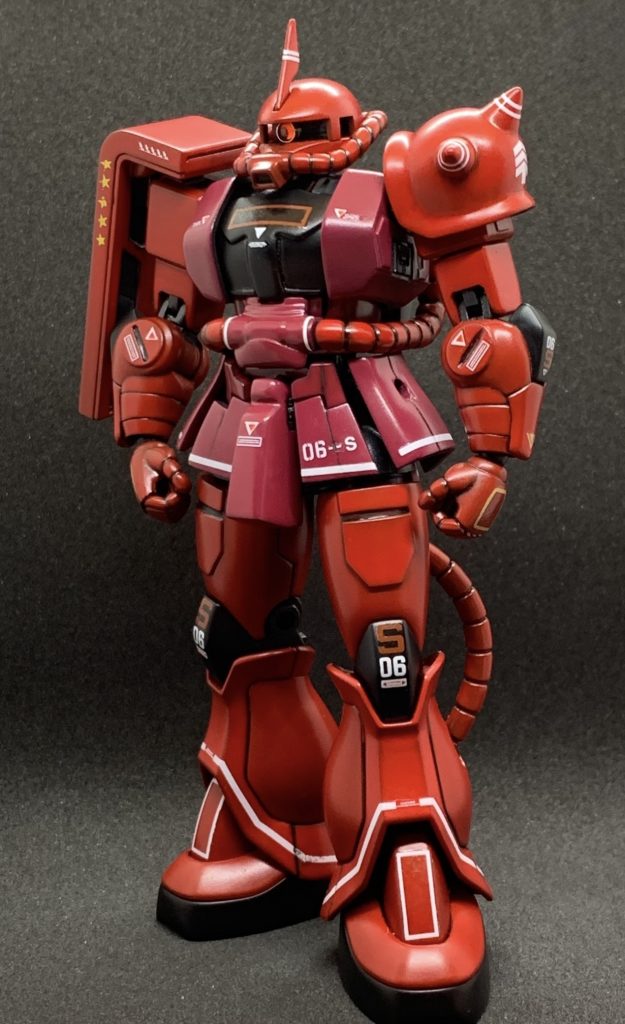 クリスマスイブなので、赤いシャア専用ザク