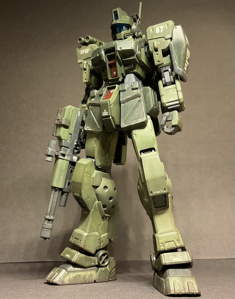 ジム・スパルタン(筆塗り全塗装)–2枚目/制作者：アグリッパ