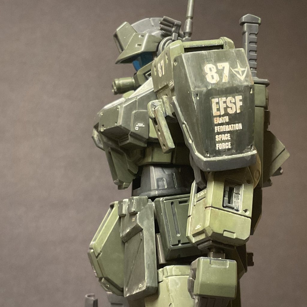 エアブラシは環境作り後片付けが面倒だけど筆塗りは映画や動画見ながらゆったりできるのでめっちゃいいです。