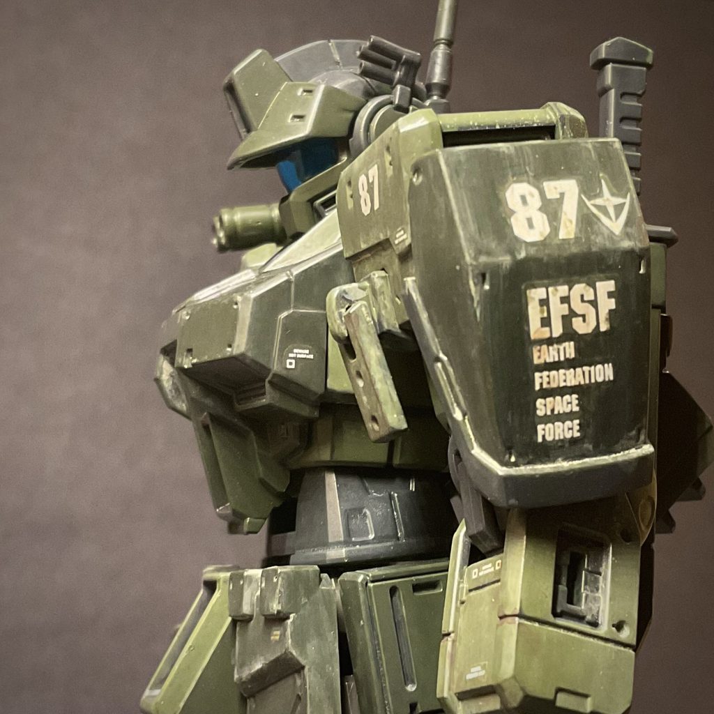 ジム・スパルタン(筆塗り全塗装)