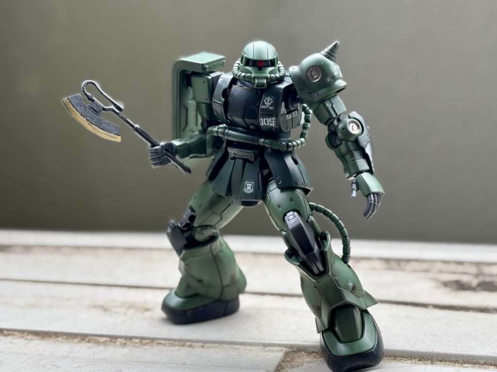 HG 1/144 ザクII C-6/R6型–4枚目/制作者：mal__tese