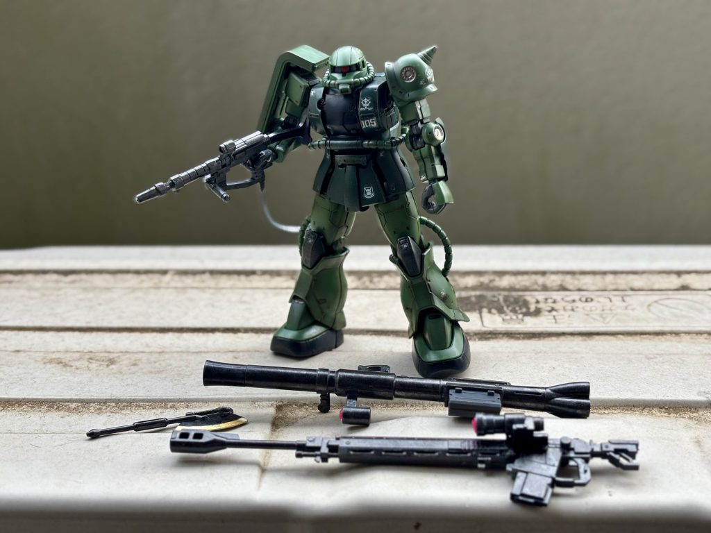 HG 1/144 ザクII C-6/R6型–9枚目/制作者：mal__tese