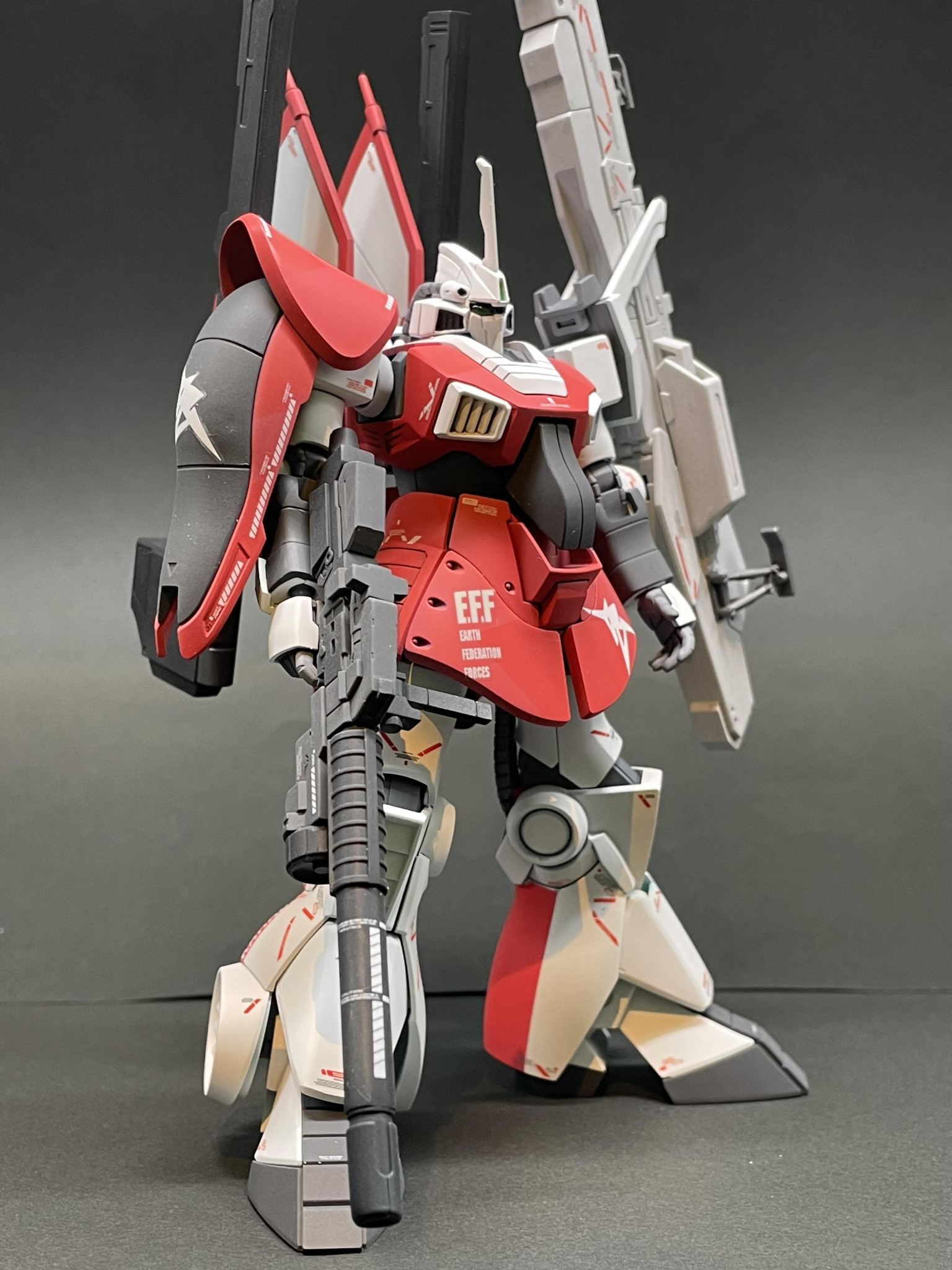 初投稿〉HGUCディジェをアムロ専用機ぽくしてみた｜Yuki☆5656さんの