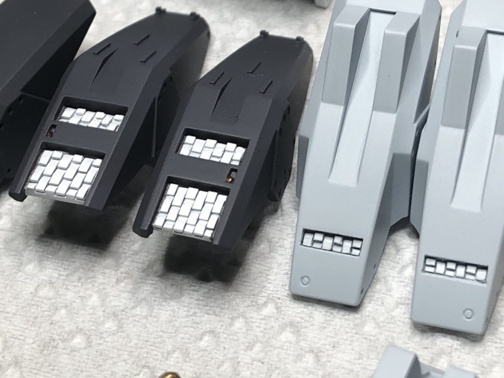 こちらもBMCタガネで彫り込んだディテール